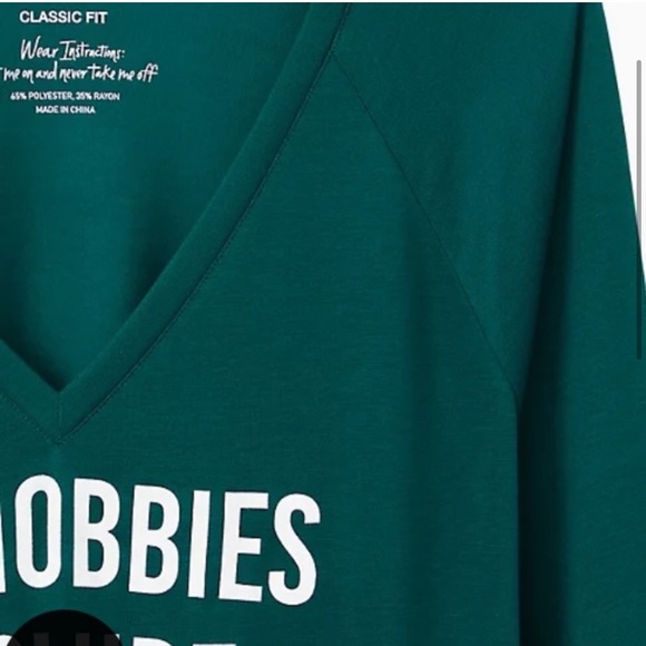 Torrid graphic long sleeve shirt size 3X - Picture 2 of 5